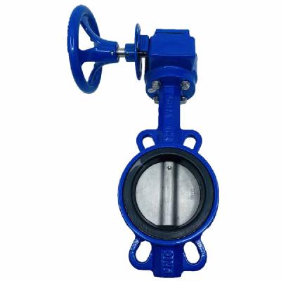 S S 316 Spherical Dis Butter Fly Valve Gear Operated Size 10"